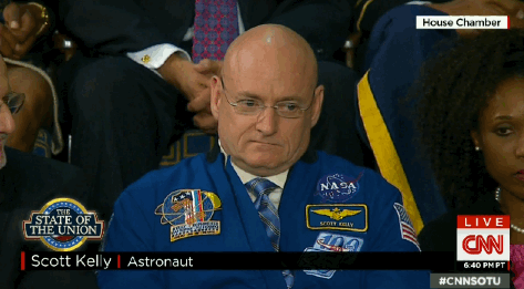Astronaut Kelly State of the Union