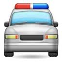 emoji-police-car