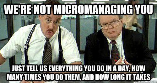 Micromanaging meme