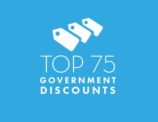 government travel discount website