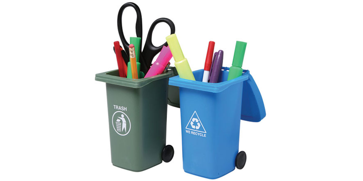 office-gift-recycling-trash-can-pen-holder