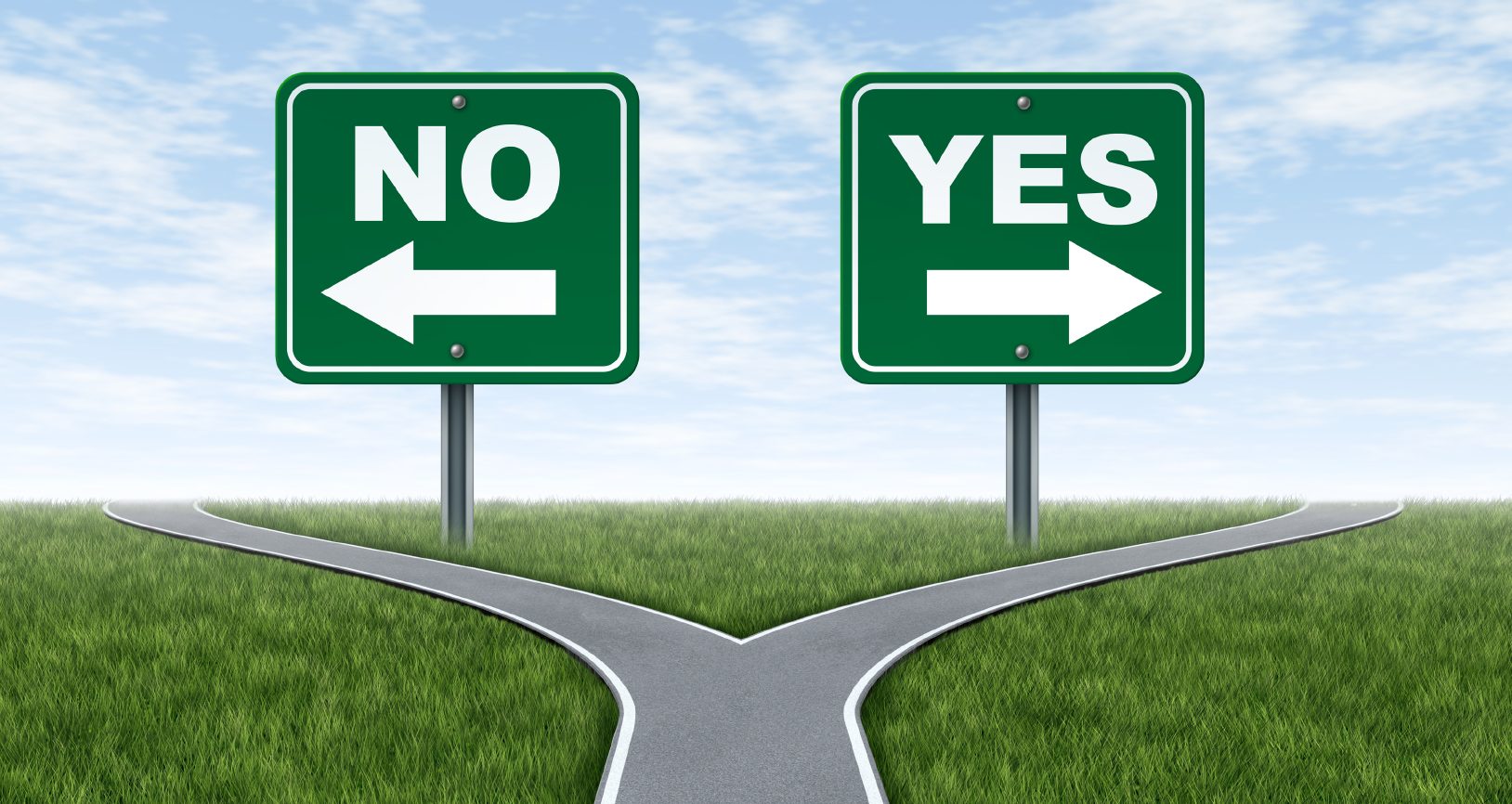 saying yes/no in decision making