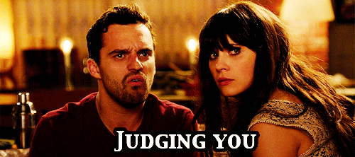 animated GIF of the emotion judging you