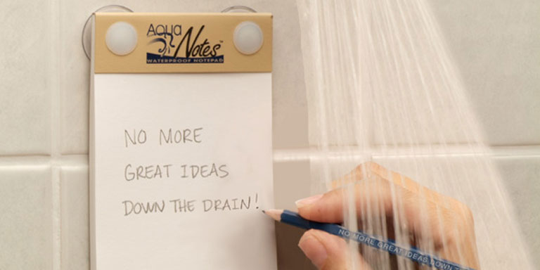 holiday gift ideas AquaNotes waterproof notepad