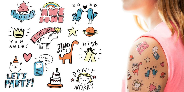 holiday gift ideas Tattly temporary tattoos