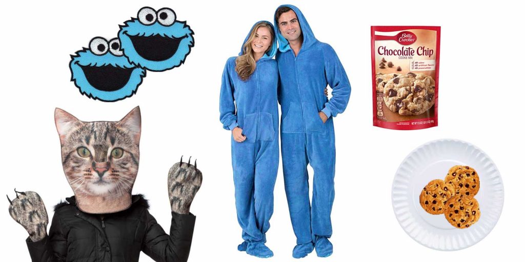 easy Halloween costume idea, government costume theme, Cat Pajama Jam plate of cookies