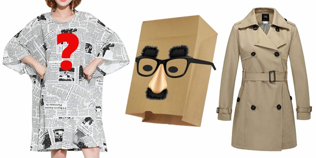 easy Halloween costume idea, government costume theme, Anonymous Op-Ed Source