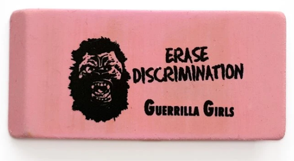 Guerrilla Girls eraser