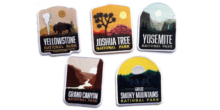 holiday gift ideas national park patches