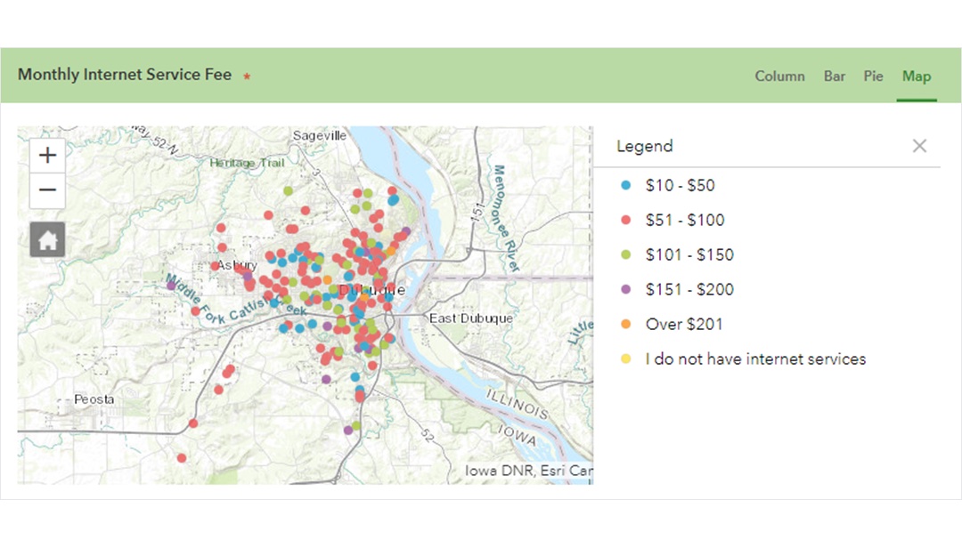 Broadband Access and Digital Divide Smart Maps Prioritize Equity for