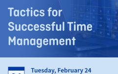 image link for Feb. 24 – Tactics for Successful Time Management