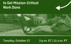 image link for Oct. 27 – How to Use AI to Get Mission-Critical Work Done